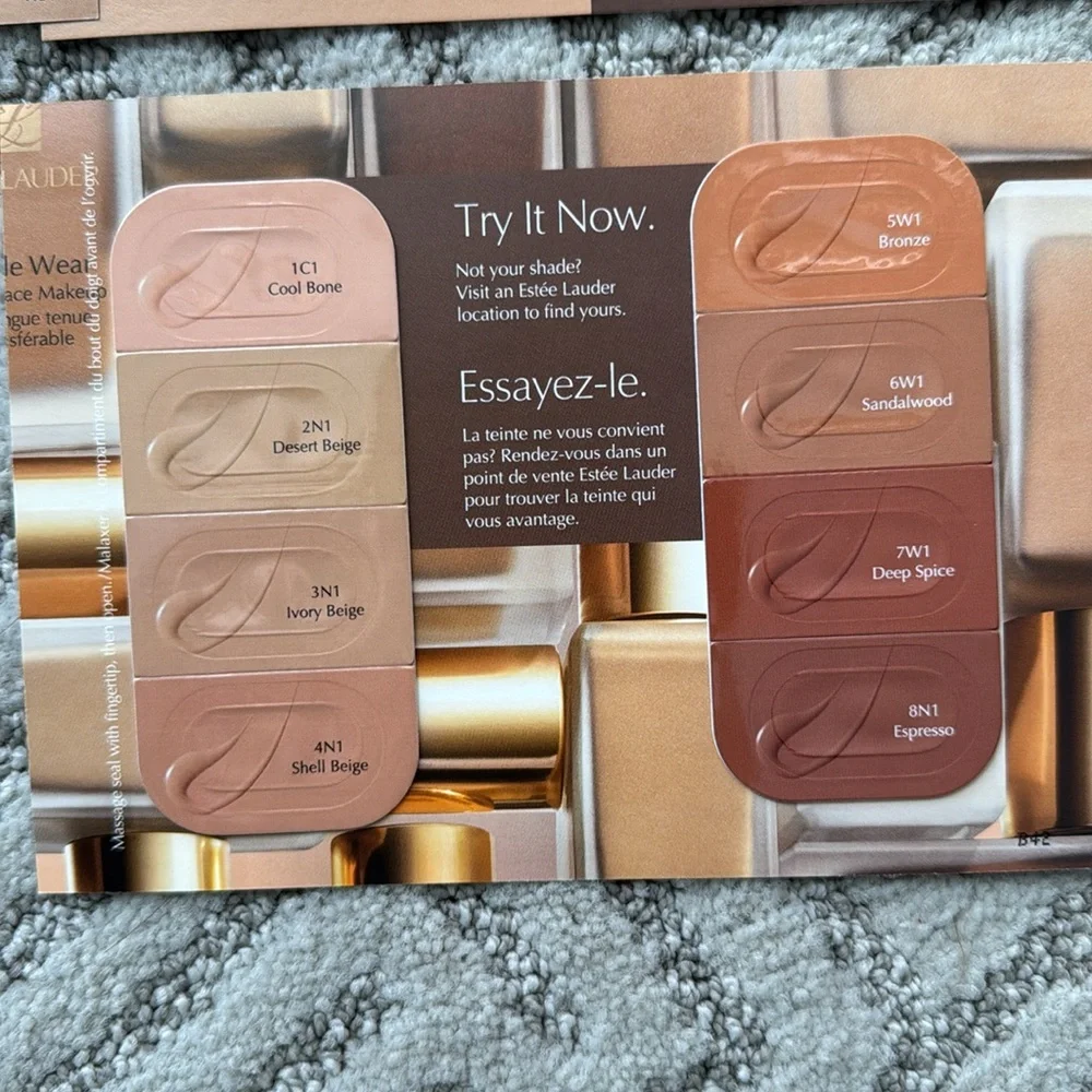 Various Foundation Sample Sales
